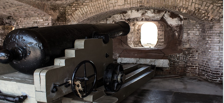 confederate cannon